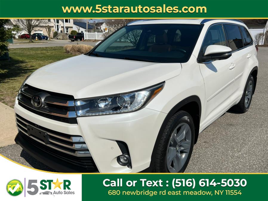 2019 Toyota Highlander Limited V6 AWD (Natl), available for sale in East Meadow, New York | 5 Star Auto Sales Inc. East Meadow, New York 2019 Toyota Highlander Limited V6 AWD (Natl), available for sale in East Meadow, New York | 5 Star Auto Sales Inc. East Meadow, New York