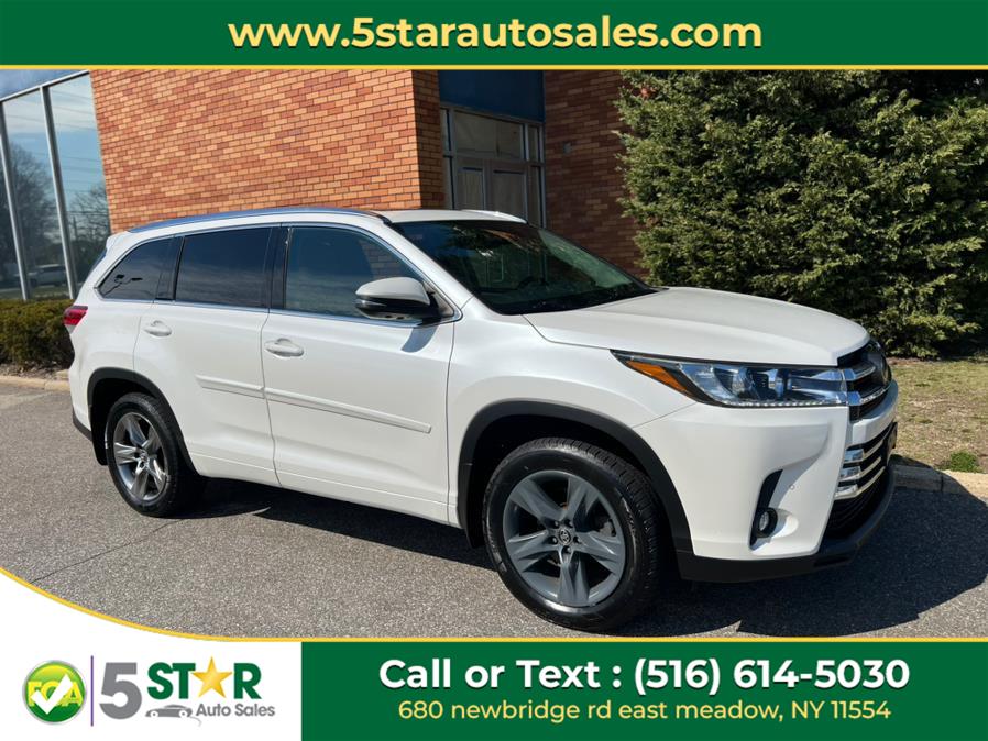 2019 Toyota Highlander Limited V6 AWD (Natl), available for sale in East Meadow, New York | 5 Star Auto Sales Inc. East Meadow, New York 2019 Toyota Highlander Limited V6 AWD (Natl), available for sale in East Meadow, New York | 5 Star Auto Sales Inc. East Meadow, New York
