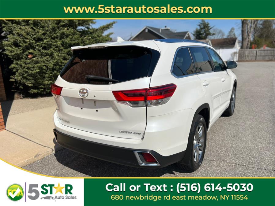 2019 Toyota Highlander Limited V6 AWD (Natl), available for sale in East Meadow, New York | 5 Star Auto Sales Inc. East Meadow, New York 2019 Toyota Highlander Limited V6 AWD (Natl), available for sale in East Meadow, New York | 5 Star Auto Sales Inc. East Meadow, New York