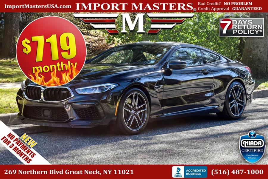 2020 BMW M8 Coupe, available for sale in Great Neck, New York | Camy Cars. Great Neck, New York