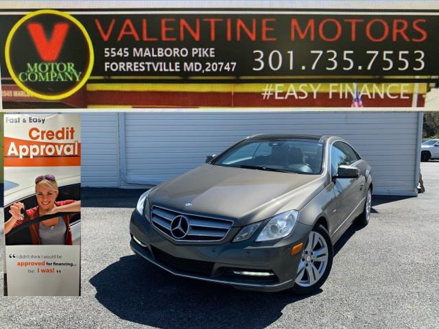 Used 2012 Mercedes-benz E-class in Forestville, Maryland | Valentine Motor Company. Forestville, Maryland