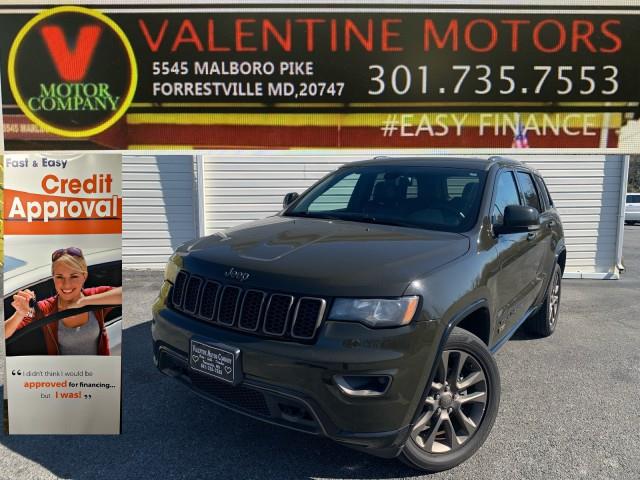 2016 Jeep Grand Cherokee Limited 75th Anniversary, available for sale in Forestville, Maryland | Valentine Motor Company. Forestville, Maryland