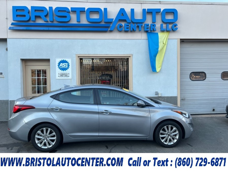 2015 Hyundai Elantra 4dr Sdn Auto Limited PZEV (Ulsan Plant), available for sale in Bristol, Connecticut | Bristol Auto Center LLC. Bristol, Connecticut