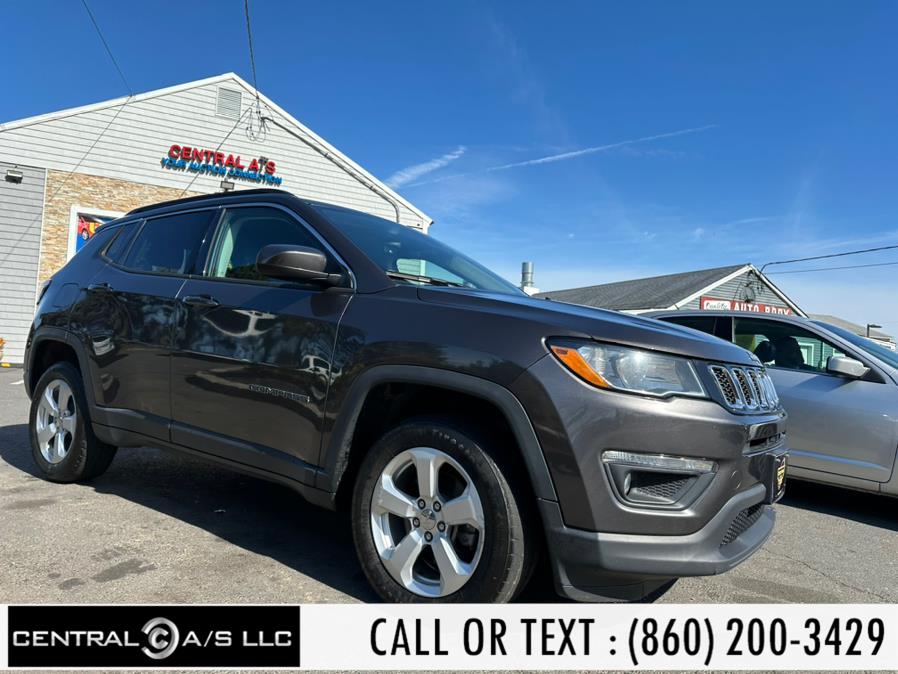 2018 Jeep Compass Latitude 4x4, available for sale in East Windsor, Connecticut | Central A/S LLC. East Windsor, Connecticut