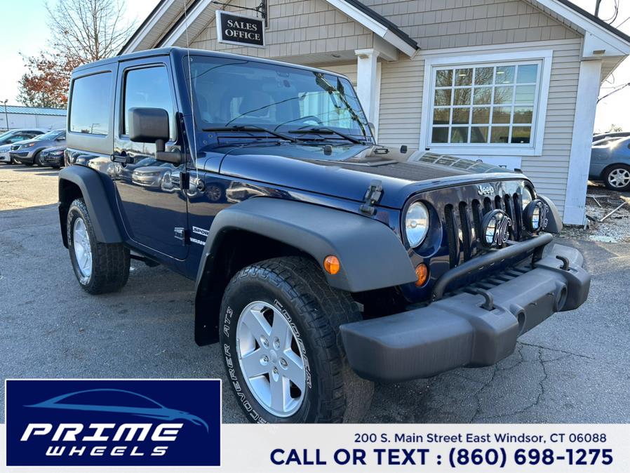 2013 Jeep Wrangler 4WD 2dr Sport, available for sale in East Windsor, Connecticut | Prime Wheels. East Windsor, Connecticut