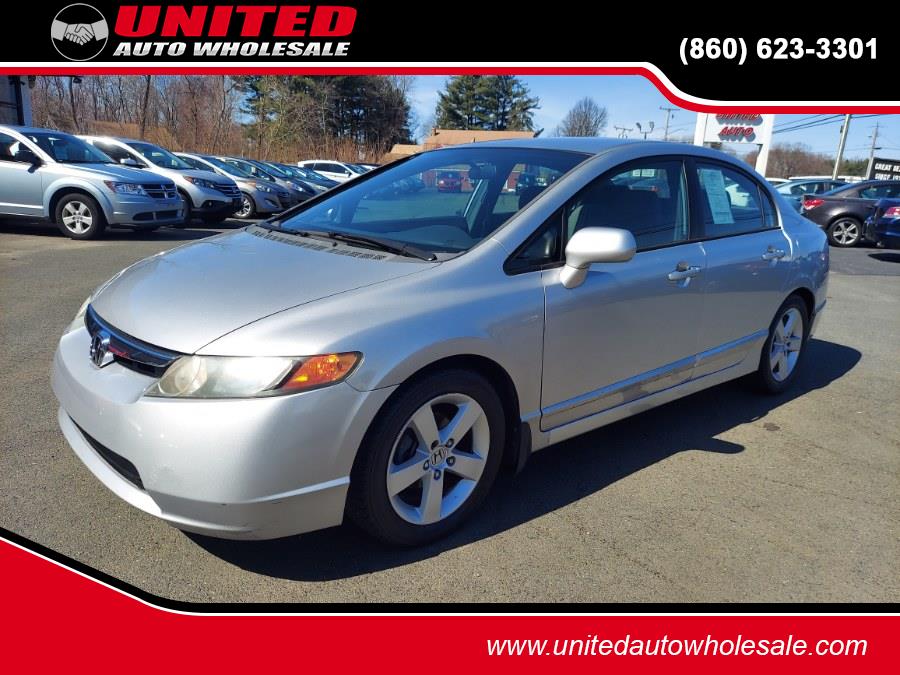 2006 Honda Civic Sdn LX AT, available for sale in East Windsor, Connecticut | United Auto Sales of E Windsor, Inc. East Windsor, Connecticut