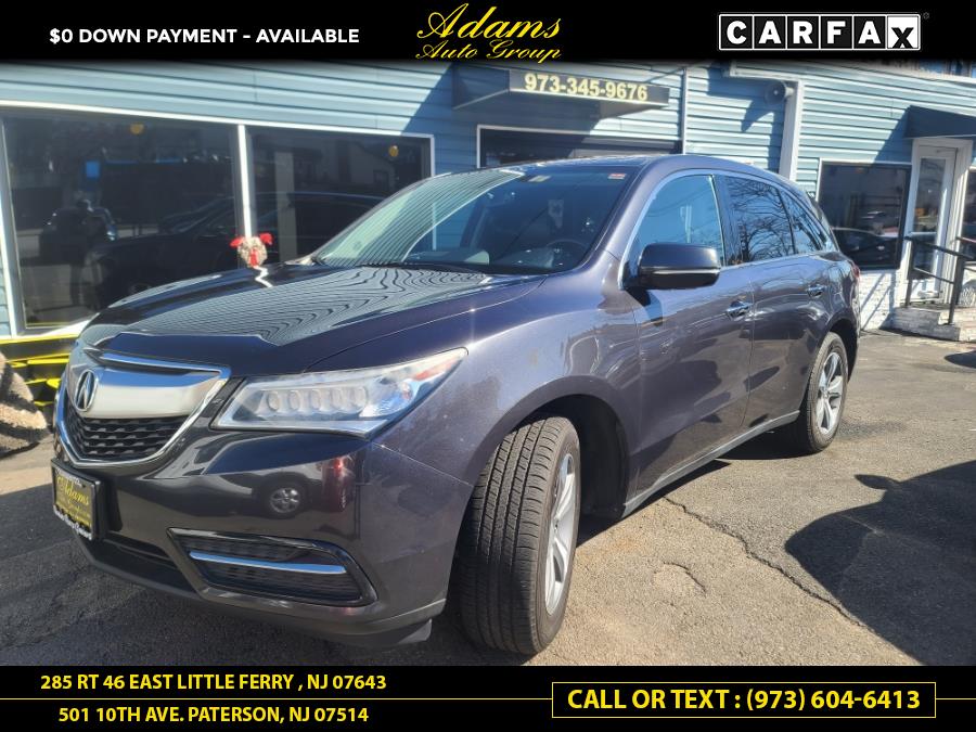 Used 2016 Acura MDX in Paterson, New Jersey | Adams Auto Group. Paterson, New Jersey