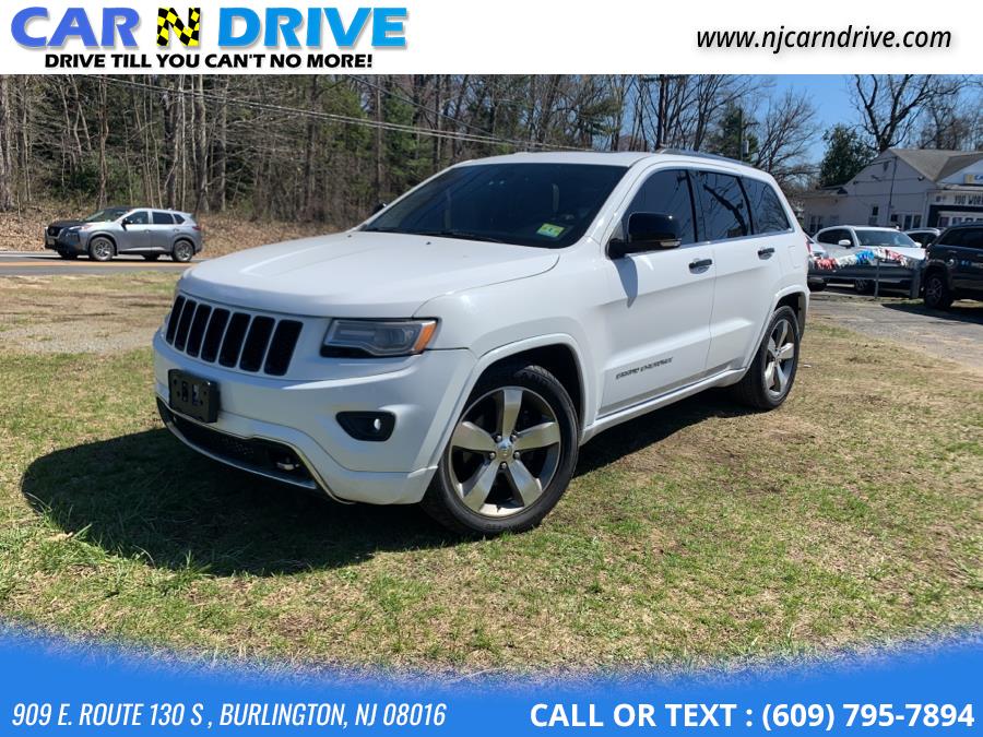 2016 Jeep Grand Cherokee Overland 4WD, available for sale in Burlington, New Jersey | Car N Drive. Burlington, New Jersey