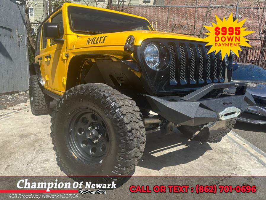 2021 Jeep Wrangler Unlimited Willys Sport 4x4, available for sale in Newark, New Jersey | Champion Of Newark. Newark, New Jersey