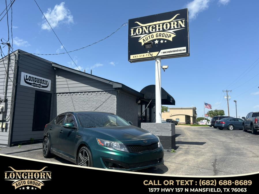 2013 Kia Optima 4dr Sdn LX, available for sale in Mansfield, Texas | Longhorn Auto Group. Mansfield, Texas