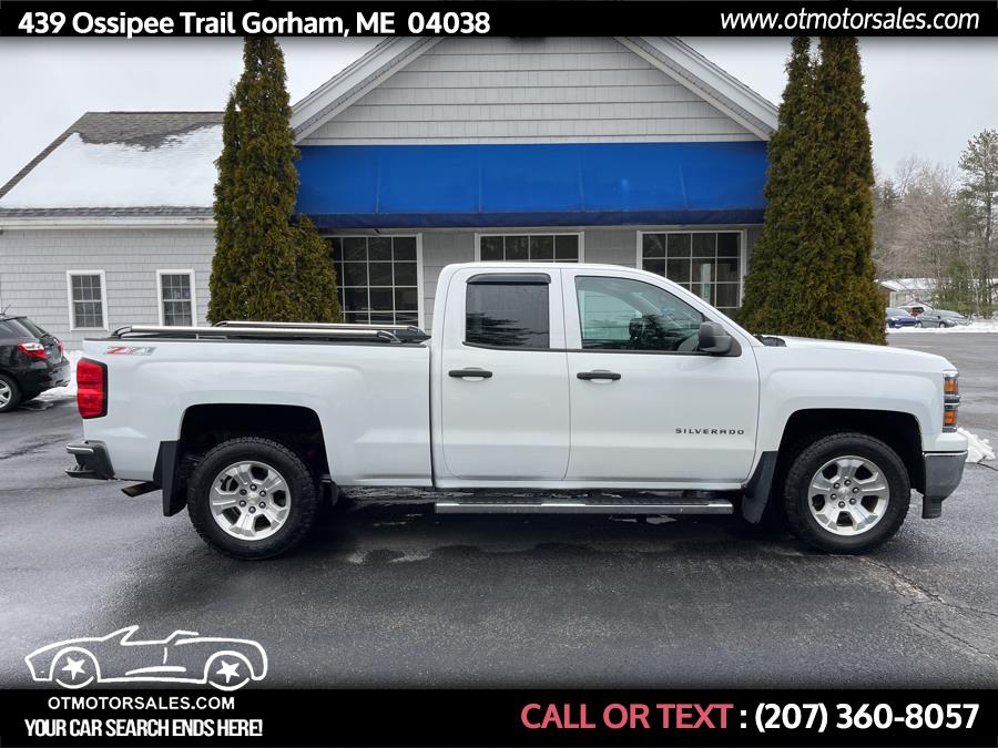 2014 Chevrolet Silverado 1500 4WD Double Cab 143.5" LT w/1LT, available for sale in Gorham, Maine | Ossipee Trail Motor Sales. Gorham, Maine