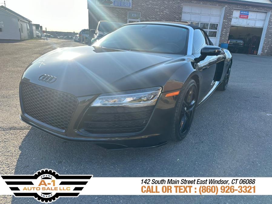 2014 Audi R8 2dr Conv Auto quattro Spyder V8, available for sale in East Windsor, Connecticut | A1 Auto Sale LLC. East Windsor, Connecticut