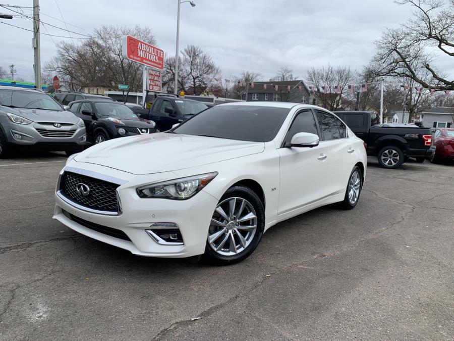 2019 INFINITI Q50 3.0t LUXE AWD, available for sale in Springfield, Massachusetts | Absolute Motors Inc. Springfield, Massachusetts