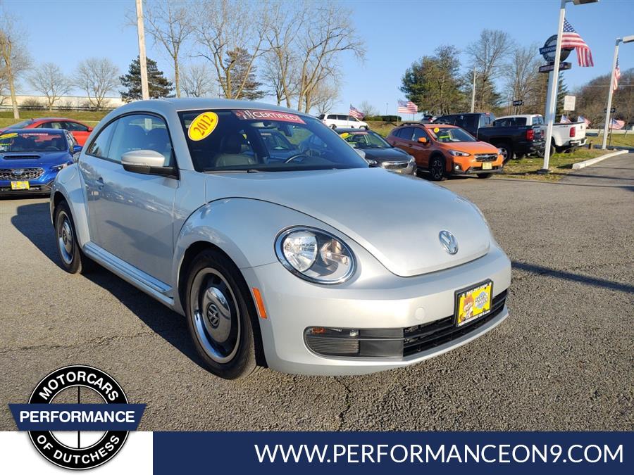 2012 Volkswagen Beetle 2dr Cpe Auto 2.5L PZEV, available for sale in Wappingers Falls, New York | Performance Motor Cars. Wappingers Falls, New York