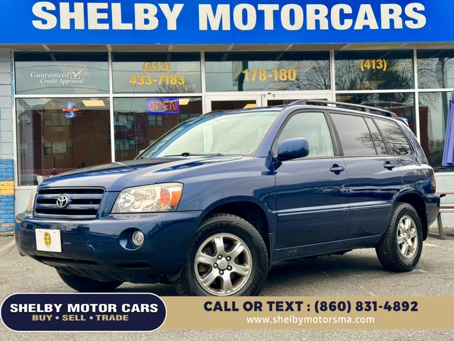 2007 Toyota Highlander 4dr V6 w/3rd Row (Natl), available for sale in Springfield, Massachusetts | Shelby Motor Cars. Springfield, Massachusetts