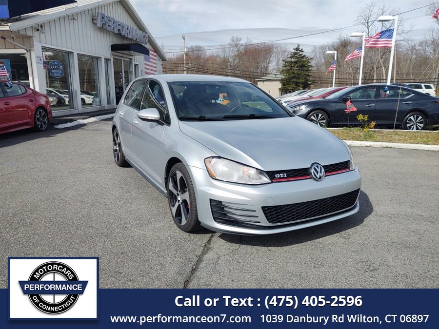 2015 Volkswagen Golf GTI 4dr HB DSG S, available for sale in Wilton, Connecticut | Performance Motor Cars Of Connecticut LLC. Wilton, Connecticut