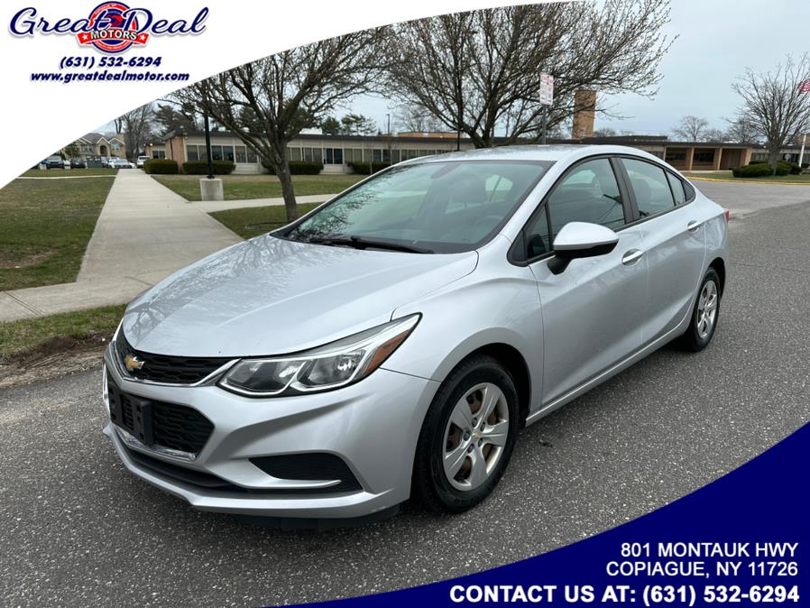 2016 Chevrolet Cruze 4dr Sdn Auto LS, available for sale in Copiague, New York | Great Deal Motors. Copiague, New York