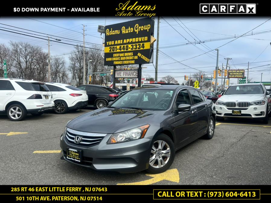 2012 Honda Accord Sdn 4dr I4 Auto LX Premium, available for sale in Paterson, New Jersey | Adams Auto Group. Paterson, New Jersey