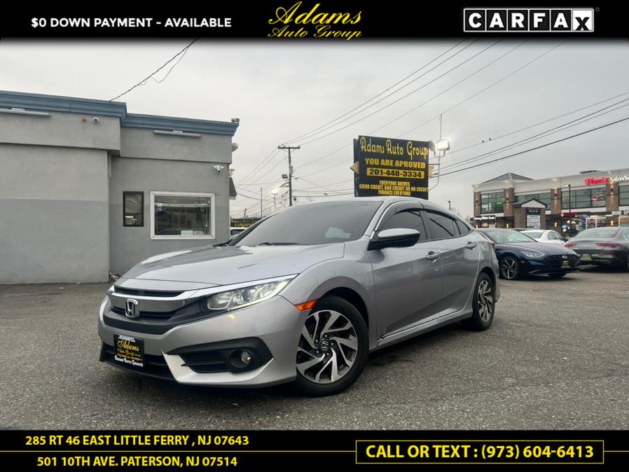Used 2018 Honda Civic Sedan in Paterson, New Jersey | Adams Auto Group. Paterson, New Jersey