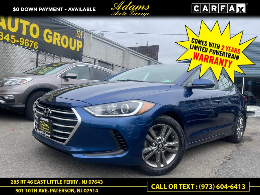 2017 Hyundai Elantra SE 2.0L Auto PZEV (Alabama) *Ltd Avail*, available for sale in Paterson, New Jersey | Adams Auto Group. Paterson, New Jersey