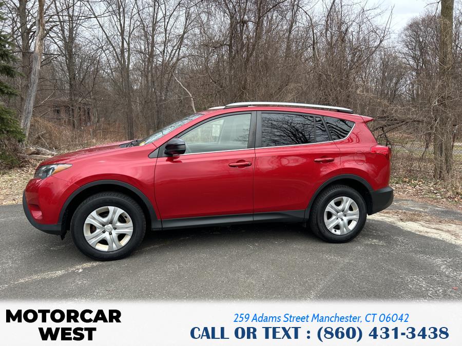 2015 Toyota RAV4 AWD 4dr LE (Natl), available for sale in Manchester, Connecticut | Motorcar West. Manchester, Connecticut