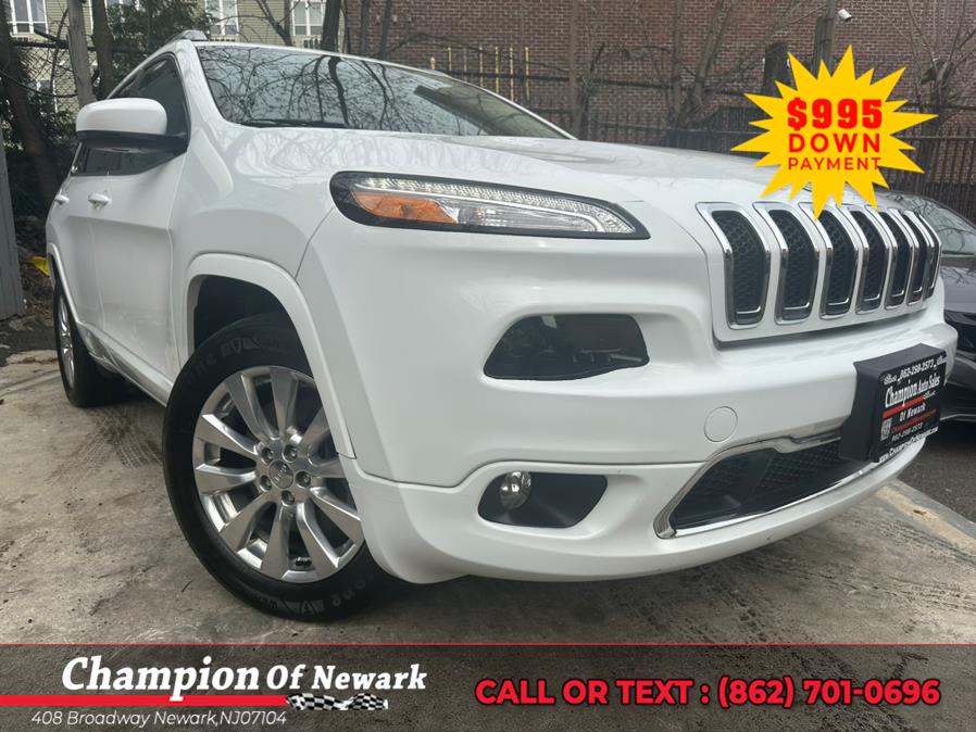 2017 Jeep Cherokee Overland 4x4, available for sale in Newark, New Jersey | Champion Of Newark. Newark, New Jersey