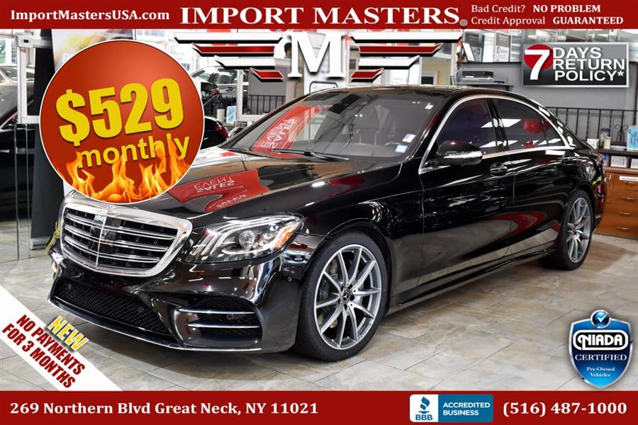 Used 2019 Mercedes-benz S-class in Great Neck, New York | Camy Cars. Great Neck, New York