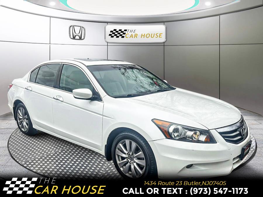 2012 Honda Accord Sdn 4dr V6 Auto EX-L, available for sale in Butler, New Jersey | The Car House. Butler, New Jersey
