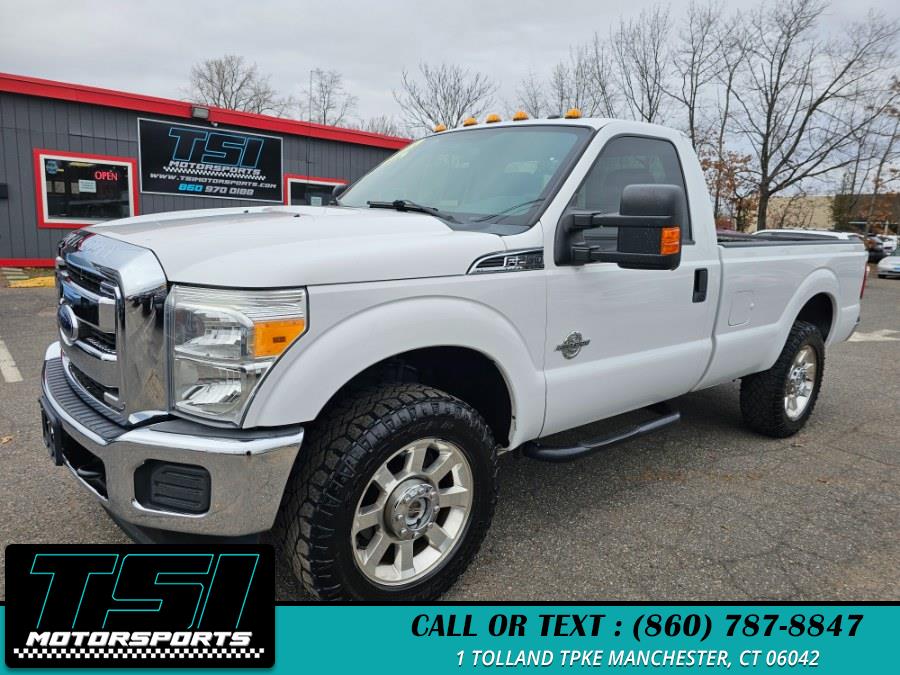2015 Ford Super Duty F-250 SRW 4WD Reg Cab 137" XLT, available for sale in Manchester, Connecticut | TSI Motorsports. Manchester, Connecticut
