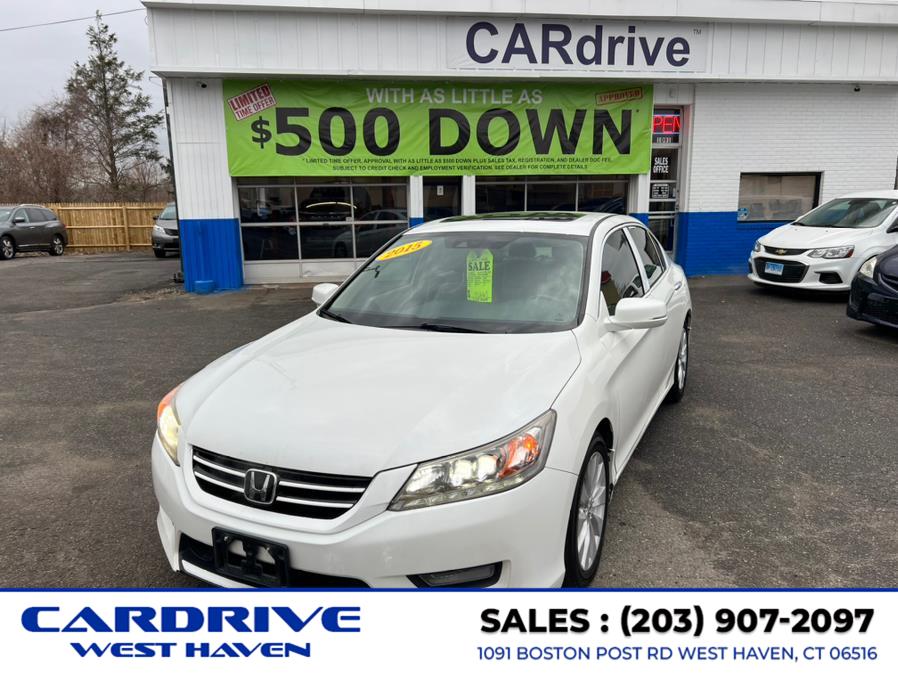 2015 Honda Accord Sedan 4dr V6 Auto Touring, available for sale in West Haven, Connecticut | CARdrive Auto Group 2 LLC. West Haven, Connecticut