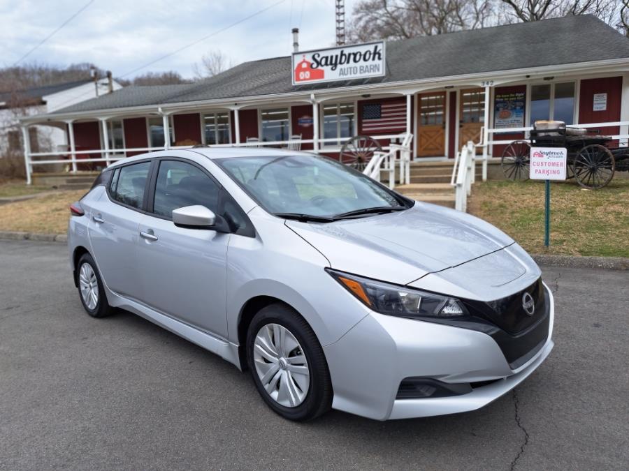 2023 Nissan LEAF S Hatchback, available for sale in Old Saybrook, Connecticut | Saybrook Auto Barn. Old Saybrook, Connecticut