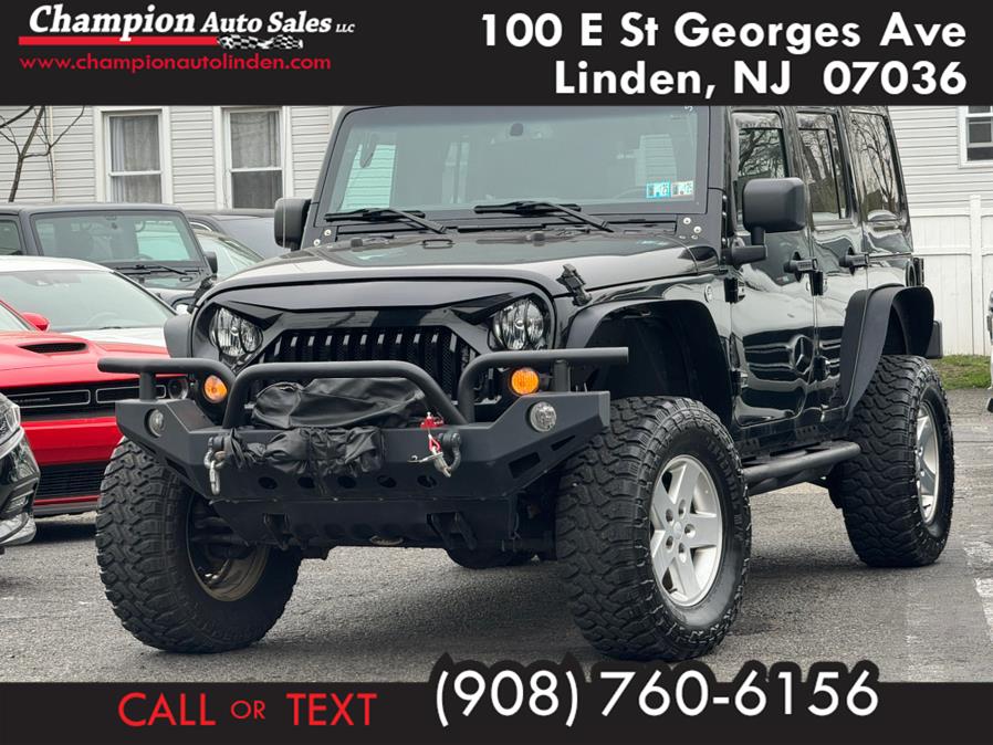 2016 Jeep Wrangler Unlimited 4WD 4dr Sahara, available for sale in Linden, New Jersey | Champion Used Auto Sales. Linden, New Jersey