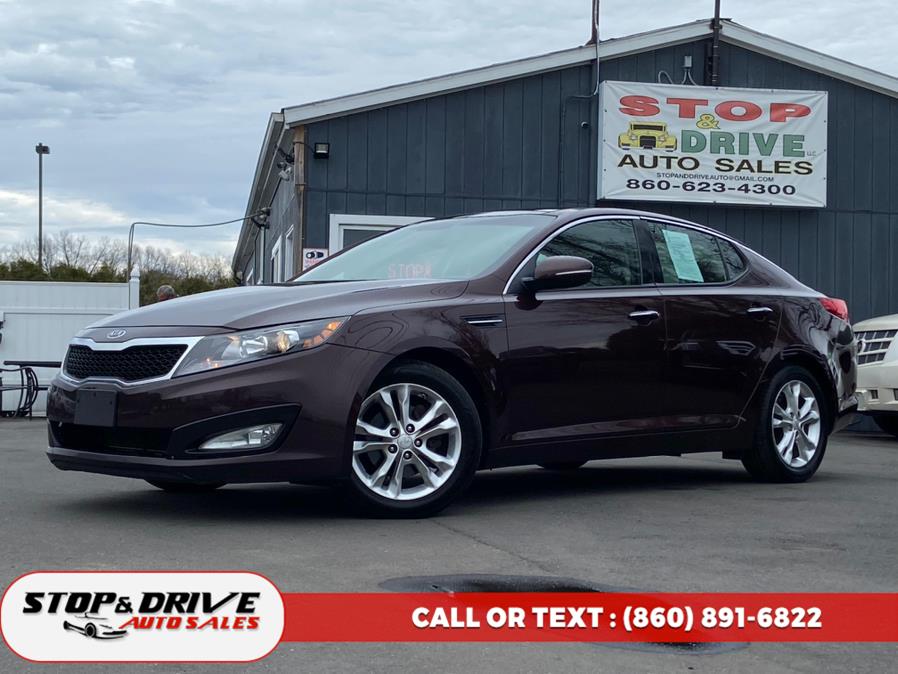 2012 Kia Optima 4dr Sdn 2.4L Auto EX, available for sale in East Windsor, Connecticut | Stop & Drive Auto Sales. East Windsor, Connecticut