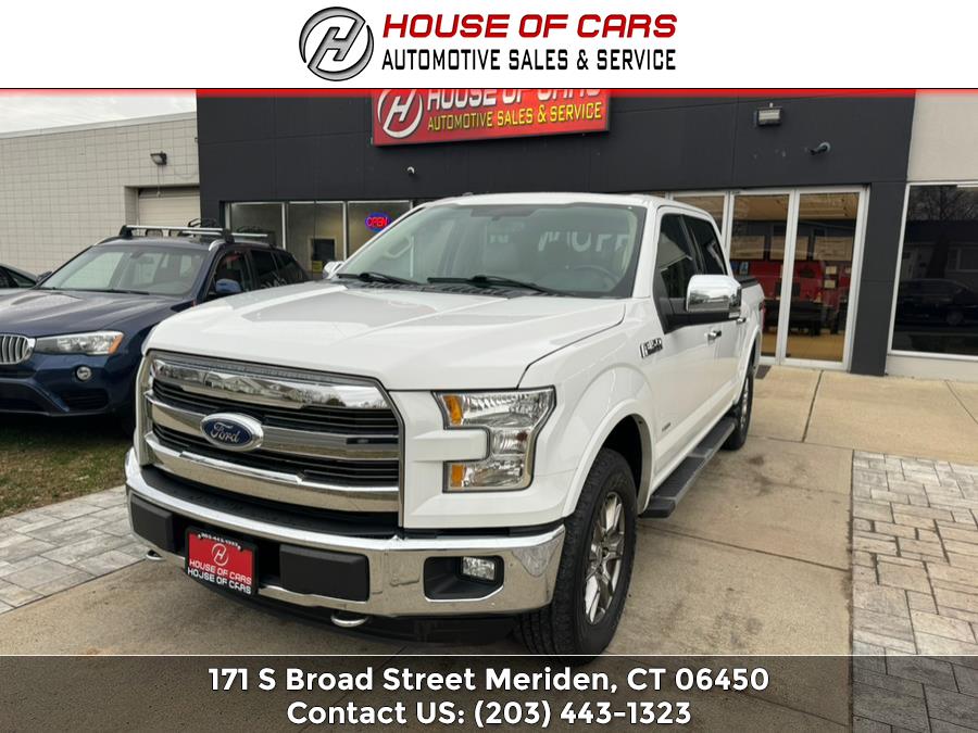 2015 Ford F-150 4WD SuperCrew 145" Lariat, available for sale in Meriden, Connecticut | House of Cars CT. Meriden, Connecticut