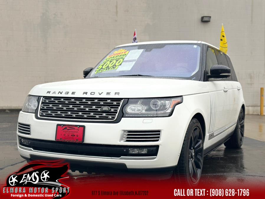 2014 Land Rover Range Rover 4WD 4dr Supercharged Autobiography Black LWB, available for sale in Elizabeth, New Jersey | Elmora Motor Sports. Elizabeth, New Jersey