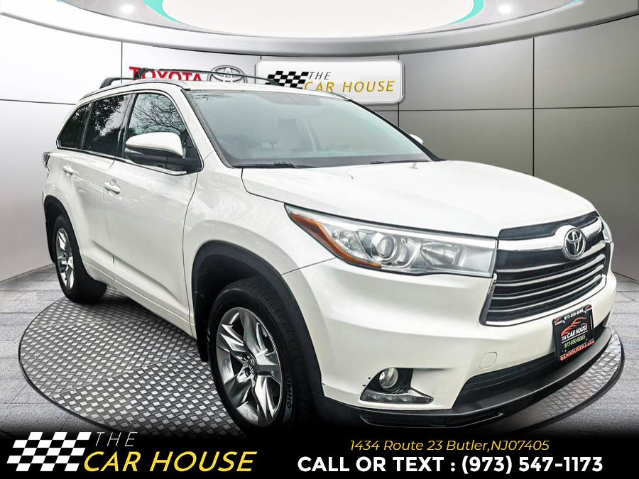 2014 Toyota Highlander AWD 4dr V6 Limited Platinum, available for sale in Butler, New Jersey | The Car House. Butler, New Jersey