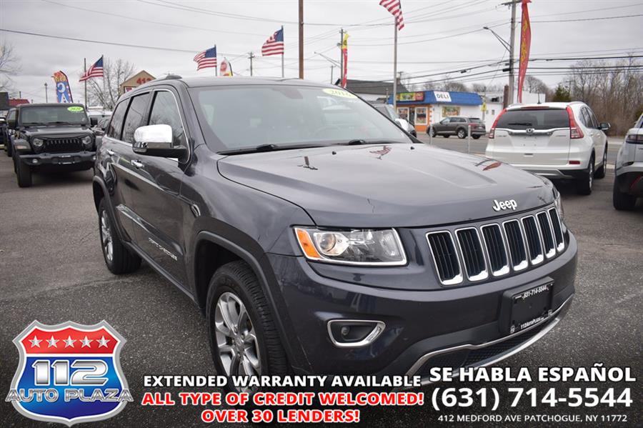 2016 Jeep Grand Cherokee LIMITED, available for sale in Patchogue, New York | 112 Auto Plaza. Patchogue, New York