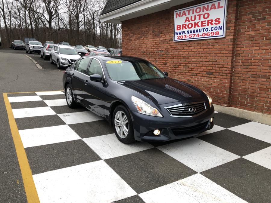 2011 Infiniti G37 Sedan 4dr x AWD, available for sale in Waterbury, Connecticut | National Auto Brokers, Inc.. Waterbury, Connecticut