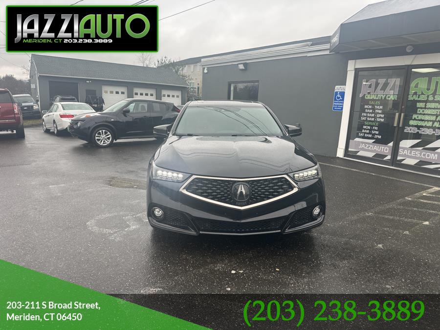 2018 Acura TLX 3.5L FWD w/A-SPEC Pkg Red Leather, available for sale in Meriden, Connecticut | Jazzi Auto Sales LLC. Meriden, Connecticut
