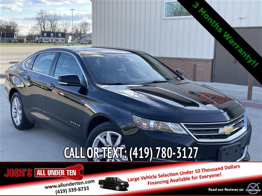 2017 Chevrolet Impala LT, available for sale in Elida, Ohio | Josh's All Under Ten LLC. Elida, Ohio