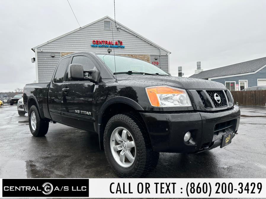2011 Nissan Titan 4WD King Cab SWB PRO-4X, available for sale in East Windsor, Connecticut | Central A/S LLC. East Windsor, Connecticut