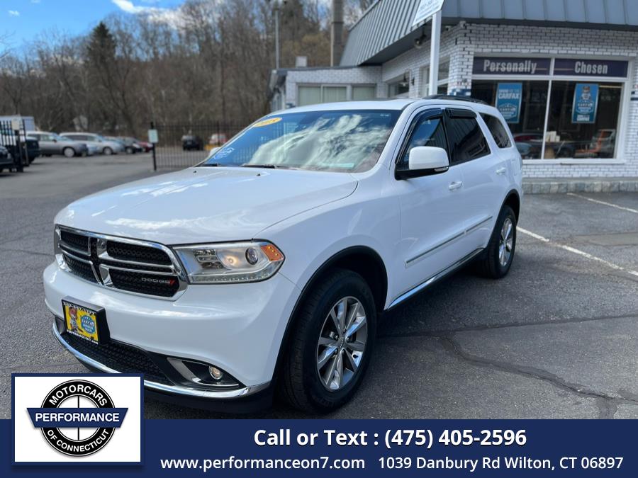 2015 Dodge Durango AWD 4dr Limited, available for sale in Wilton, Connecticut | Performance Motor Cars Of Connecticut LLC. Wilton, Connecticut
