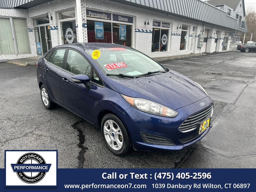 2016 Ford Fiesta 4dr Sdn SE, available for sale in Wilton, Connecticut | Performance Motor Cars Of Connecticut LLC. Wilton, Connecticut