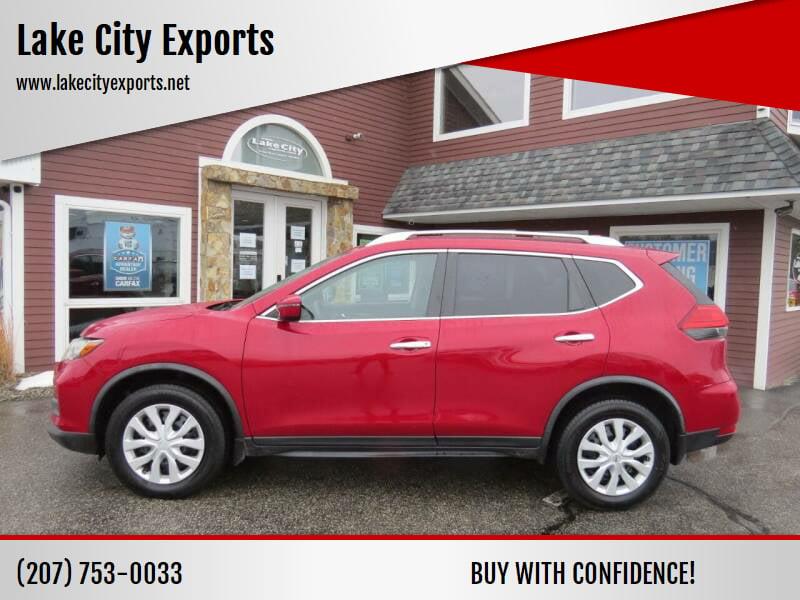 2017 Nissan Rogue S AWD 4dr Crossover, available for sale in Auburn, Maine | Lake City Exports Inc. Auburn, Maine
