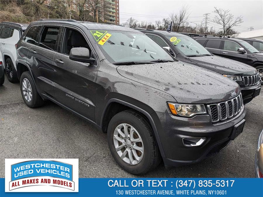 2021 Jeep Grand Cherokee Laredo E, available for sale in White Plains, New York | Apex Westchester Used Vehicles. White Plains, New York