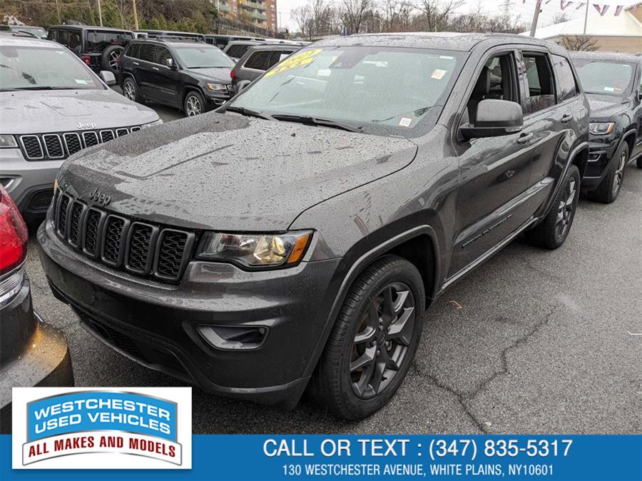 2021 Jeep Grand Cherokee 80th Anniversary Edition, available for sale in White Plains, New York | Apex Westchester Used Vehicles. White Plains, New York