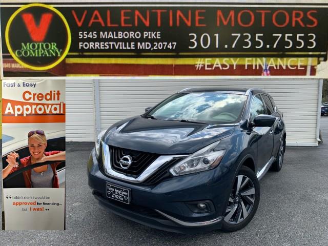 2017 Nissan Murano Platinum, available for sale in Forestville, Maryland | Valentine Motor Company. Forestville, Maryland