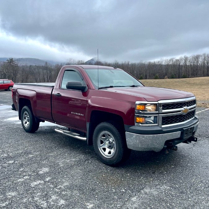 2014 Chevrolet Silverado 1500 4WD Reg Cab 133.0" Work Truck w/2WT, available for sale in Manchester, New Hampshire | Second Street Auto Sales Inc. Manchester, New Hampshire