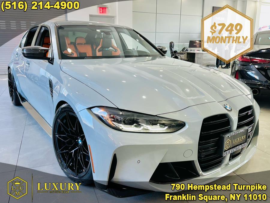 2022 BMW M3 Competition Sedan, available for sale in Franklin Square, New York | Luxury Motor Club. Franklin Square, New York