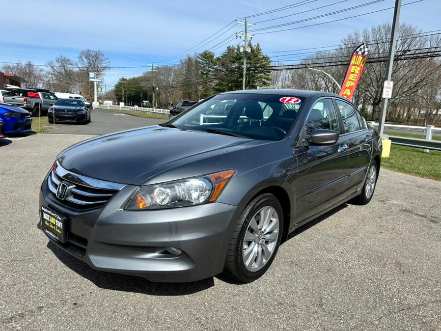 2012 Honda Accord Sdn 4dr V6 Auto EX-L, available for sale in South Windsor, Connecticut | Mike And Tony Auto Sales, Inc. South Windsor, Connecticut